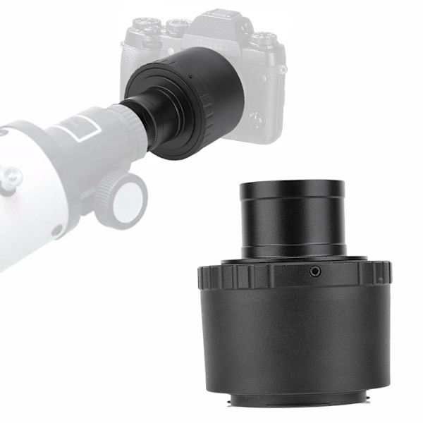 Aluminiumlegering T2-FX 1,25 tommer teleskop til Fujifilm FX Mount DSLR-kameraer adapterring