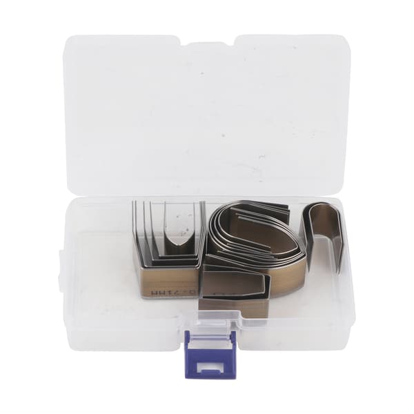 18 st Legerat stål Universal Läderhantverk Präglingsstans Set Kit DIY Läderstansningsverktyg