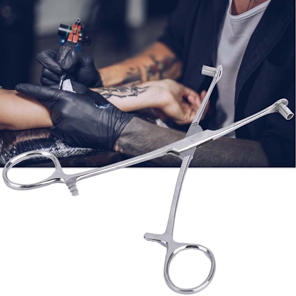 Kroppspiercingtång i rostfritt stål Öra Läpp Navel Näsa Tunga Septum Tång Klämma (5#)