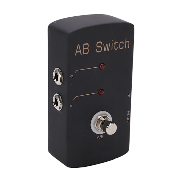 AB Switch Effekt Linjevalg Pedal Monoblok Elektrisk Guitar Effektor med True Bypass 2mA