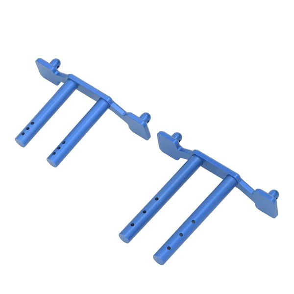 RC Car Shell Column Bracket RC metall aluminium karossmonteringsset RC modell bildelar för ARRMA 1/10 RC fordon blå