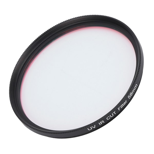 FOTGA Kamera Optisk Glas UVIR Cut Filter Infrarød Pass Linsefilter til DSLR Kamera (58mm)