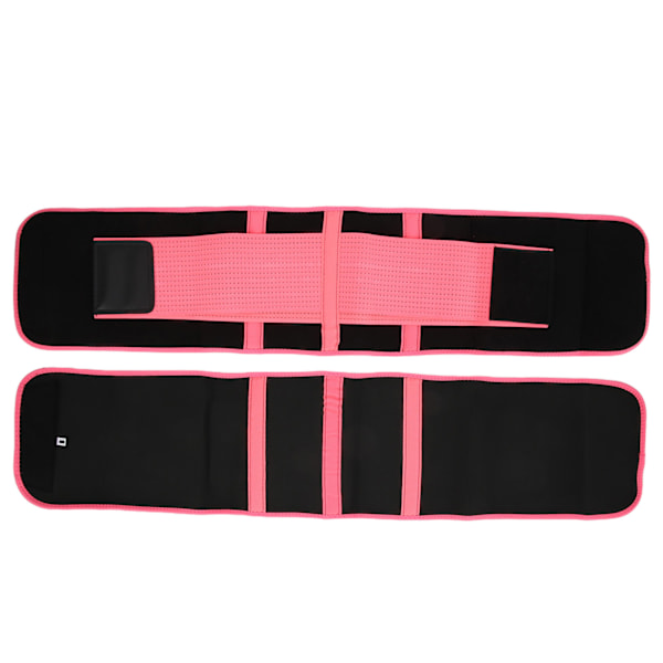 Running Assist Sport Midjestöd Bälte Kompression Stöd Justerbart Fitness Midjeband M