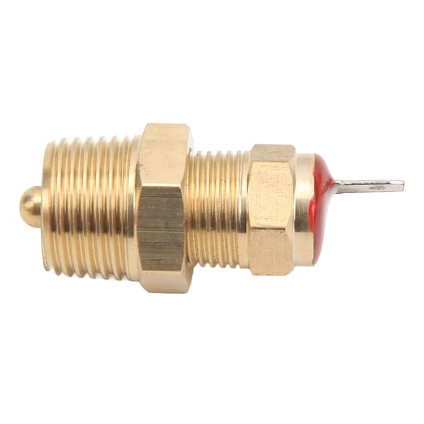 Elektrisk køleventilator Termostat Temperaturkontakt 185 til 175 grader Ventilator Temperatur Termosensor Kontakt 3/8‑18 NPT