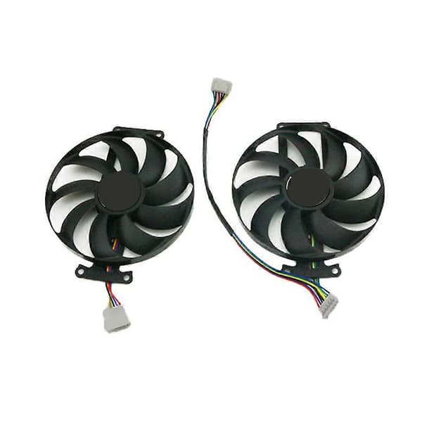 FDC10H12S9-C RTX 2060 SUPER 2070 GTX1660 Ti køleblæser (par) til ASUS GTX 1660 Ti DUAL EVO OC R Black