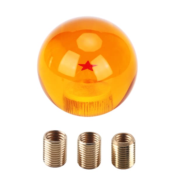 Bil Gearknopp Gearstang Håndtag med Adapter Udskiftning