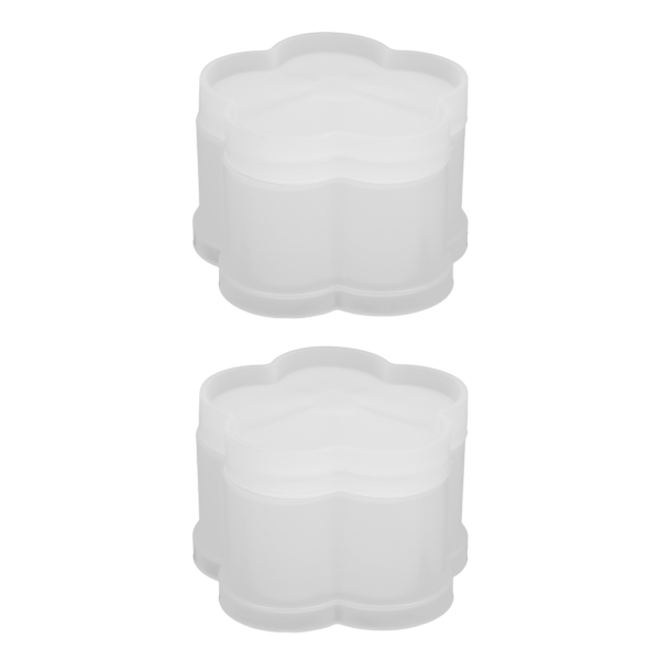 Smyckeskrin Form DIY Silikon Blomma Formad Epoxilåda Form Hantverkstillbehör