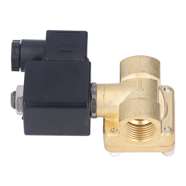 G1/2 tuuman sähköinen solenoidiventtiili, normaalisti suljettu, 2-asentoinen, 2-tiekalvo, korkeapaineventtiili AC220V