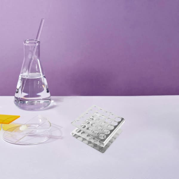 Reagensglasstativ i rustfrit stål metal reagensglasholder Z-formet reagensglasstativ til laboratorium