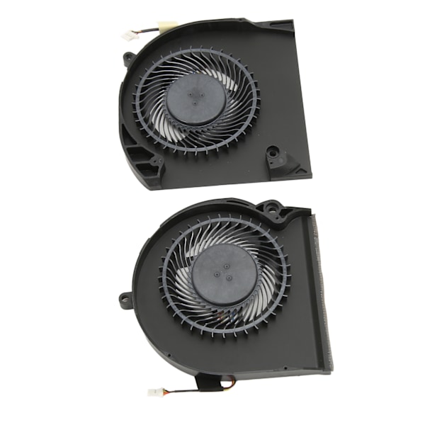 Udskiftningsblæser til bærbar CPU GPU-køling til Dell Alienware 15 R3 15 R4 P69F 4-benet strømstik Reducerer belastning CPU GPU-blæser