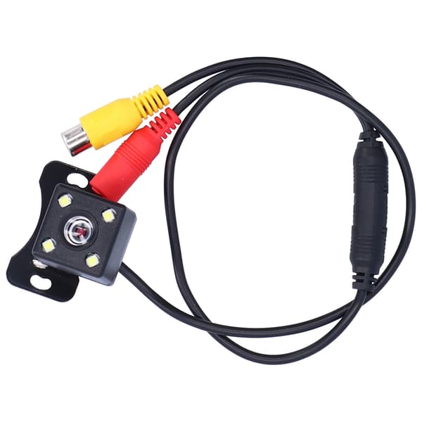 Bil Bakkamera 140° Ekstern 4 LED HD Nattesyn Nummerplade Monteret Universal til 12V