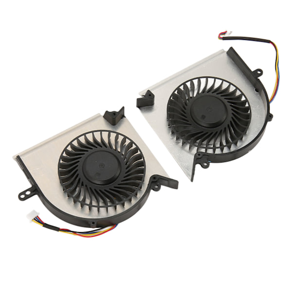 Laptop Køleventilator 4pin Power DC5V Metal Shell ABS Letvægts CPU GPU Køleventilator til GE63VR MS 16P1 GE73VR MS 17C1