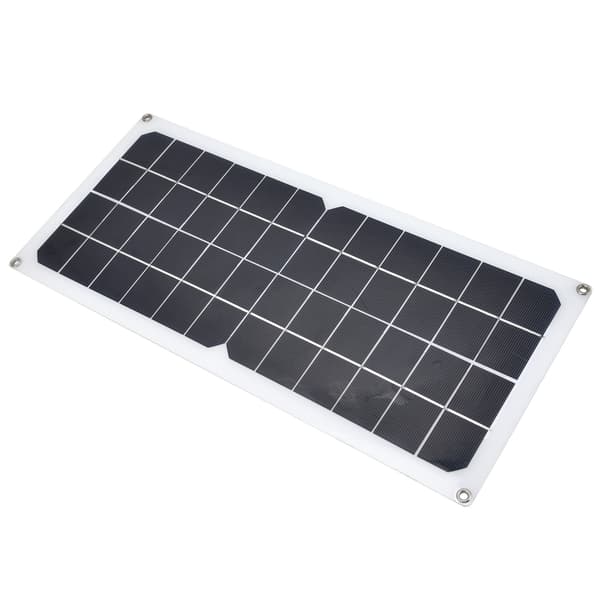10W Solpanel Laddare Kit med 60A Kontroller Dubbla USB Honportar för Husbilar Båtar Flygplan Satelliter