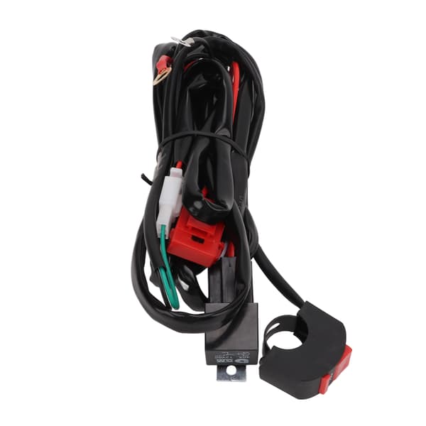 Motorcykel LED Arbejdslys Kontakt Ledningsnet 12V 40A til 9‑32V Dirt Bikes ATV Elbil