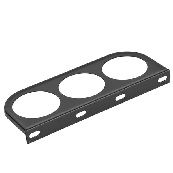 Kolminkertainen 52mm/2 tuuman 3-reikäinen mittariston asennuskiinnike