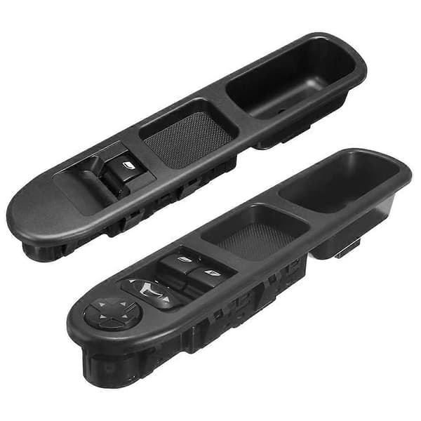 st. elruderkontakt til førerside + passagerside til Peugeot 207 2007-2015 6554QC 6490HQ 6554HJ Black