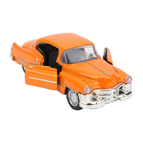 1:36 Børn Legering Simulation Bil Model Klassisk Lyd Lys Kid Træk Tilbage Bil Legetøj Gave (Orange)