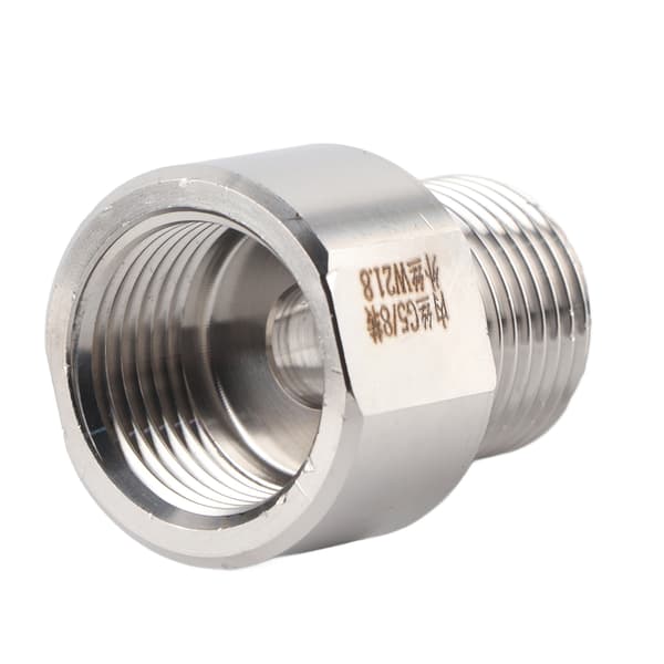 Cylinder Adapter Konnektor Konverter til Akvarium CO2 Regulator Hun G5/8 til Han W21.8