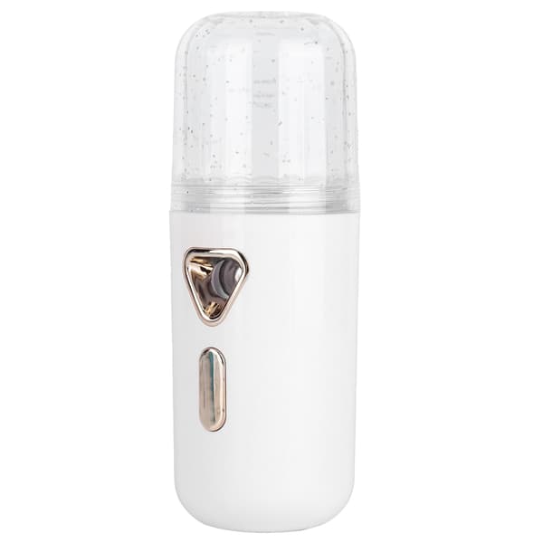 30ml Mini Ansiktsfuktare Portabel Nano Atomisering USB Laddning Ansiktsspray Vit