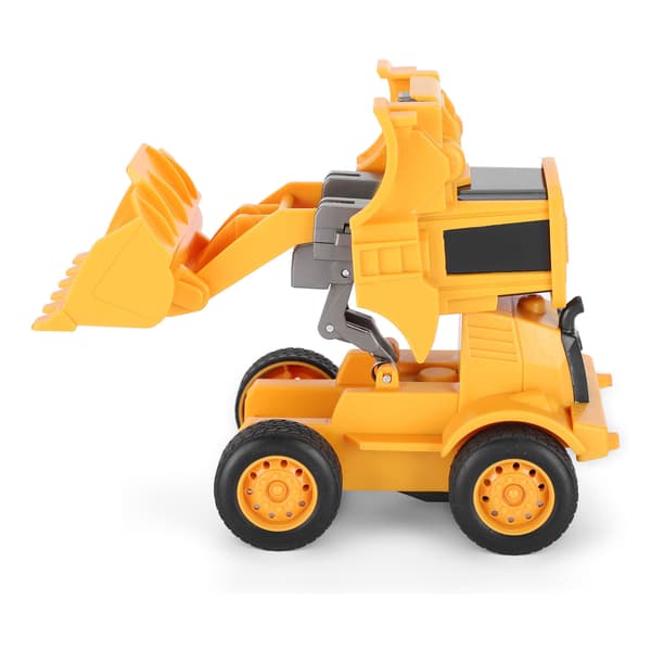 Tröghetsstötsdeformation RC Bil Ingenjörsleksaksbil Gaffeltruck Modell för Barnpresent