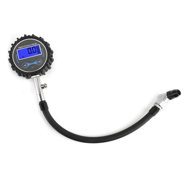 200PSI Dæktryksmåler Overvågning LCD Digital Display 4 Enheder til Bil Auto Motorcykel
