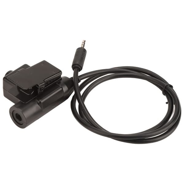 U94 PTT Adapter Professionel Meget Fleksibel PTT Headset Adapter til 3,5 mm Lydinterface Mobiltelefon