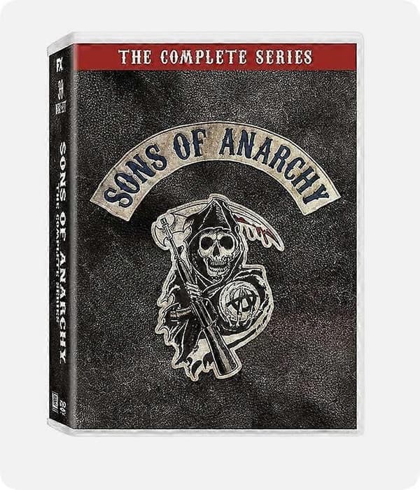 【03】Sons of Anarchy: Den komplette serie sæson 1-7 (DVD, 2018, 30-disc boks sæt)