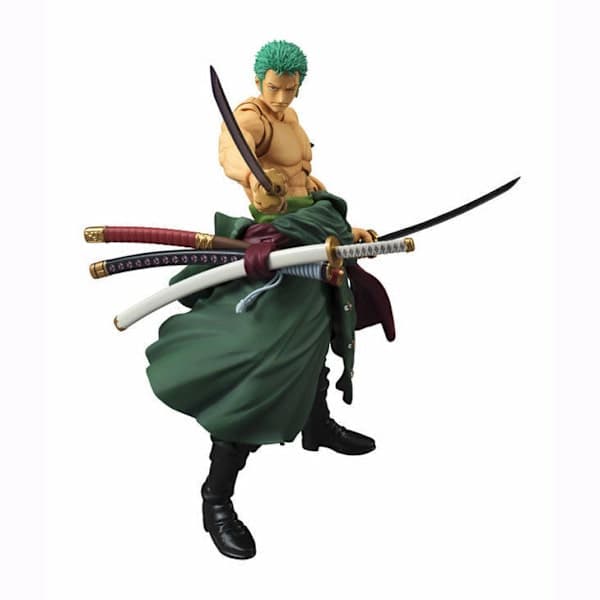 【03】Anime Figur One Piece Zoro Action Figur Roronoa Zoro Figur Skulptur Dekoration Statue Dukke Model Samlerlegetøj Figur 18cm