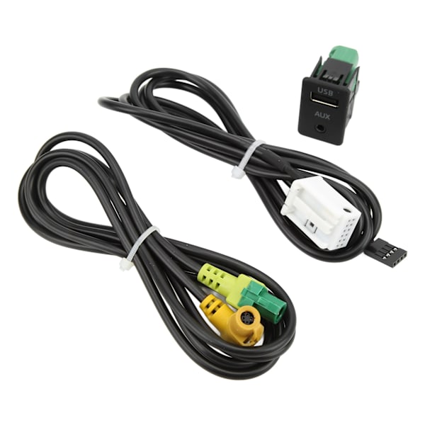 Bilstereo AUX-kontakt USB-kabel Adapterudskiftning til RCD510 RNS315 B6 B7 CC