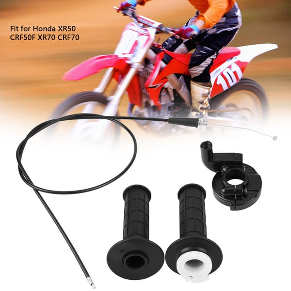 100cc Gaskabel Sæt til Honda XR50 CRF50F XR70 CRF70 1,3 Meter