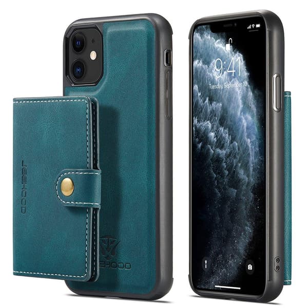 【03】Sleek Case with Card Slot - iPhone 12 Röd