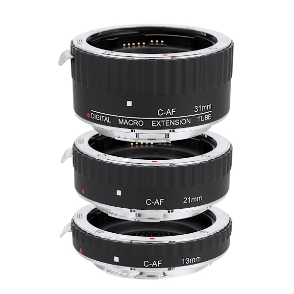 Meike Autofokuserande Makro Förlängningslins Adapter Tubringar Set för Canon EF S Mount DSLR(A)