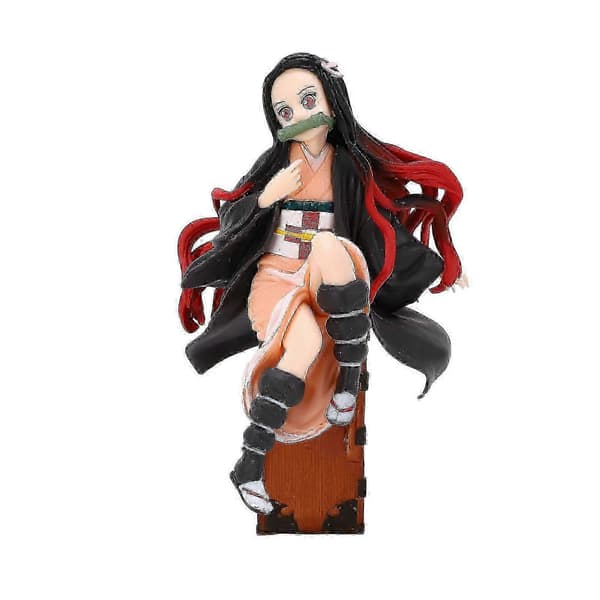 Tegneseriefigurstatuer PVC Actionfigur Model Siddende Model Dukke Dekoration Gaver