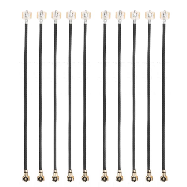 10 stk. Pin Connector IPEX‑4 MH4 Gen4 UFL Hun til IPEX‑1 Kabel til AX200/9260 8265