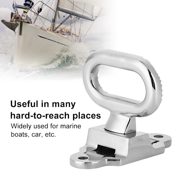 Rustfrit stål foldbar mast trin sikkerhed marine båd hardware til klatring høje steder på både yachts