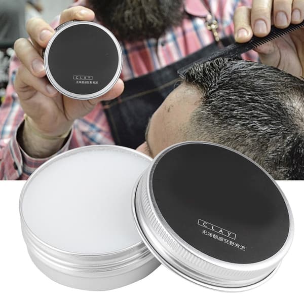50g Hårvax för Män Långvarig Fluffig Luktfri Hårmud för Hårstyling