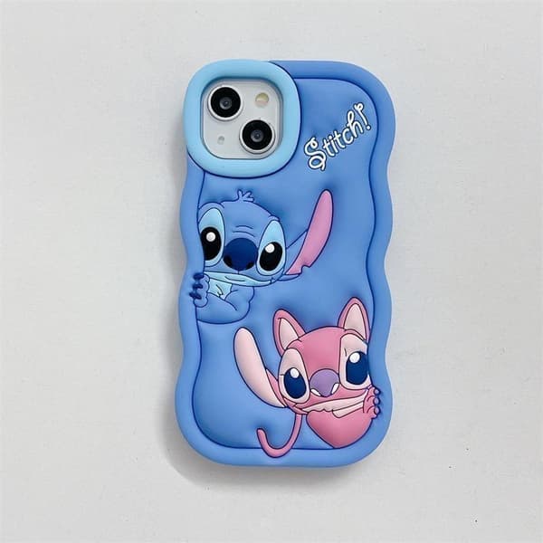 【03】(Til iPhone 11 Pro) Lilo og Stitch Silikone Cover Mobiltelefoncover Stitch