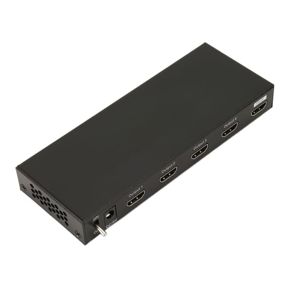 HD Multimedia Interface Splitter Professionel 4K 30Hz 3D Visuelle Effekter 1 ind 4 ud HD Multimedia Interface Splitter 100V‑240V EU-stik