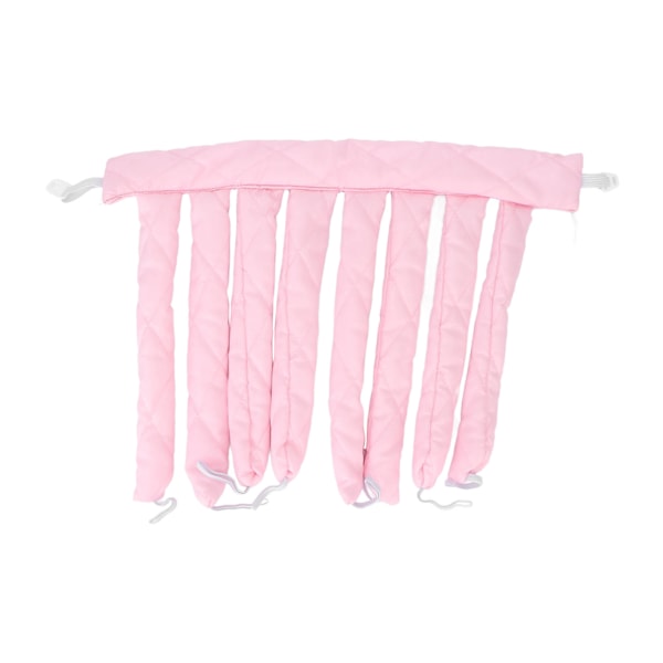 Varmefrit krøllejern Sovende hårkrølle Styling Rullebånd til kvinder Piger Ekstra langt hårPink