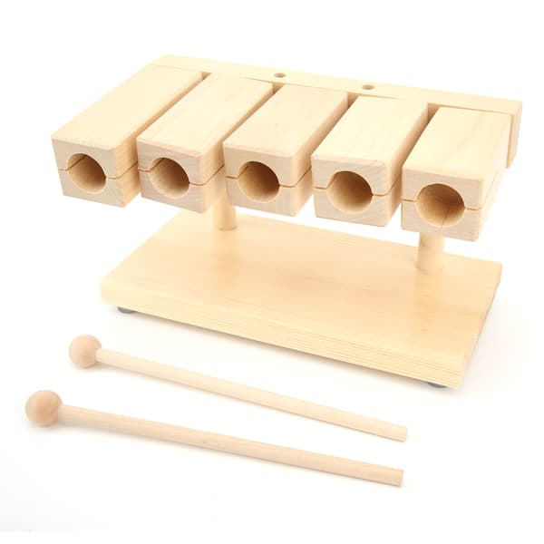 Trä Percussion Block 5 Toner Rytm Lönnblock med Hammare för National Opera Musik