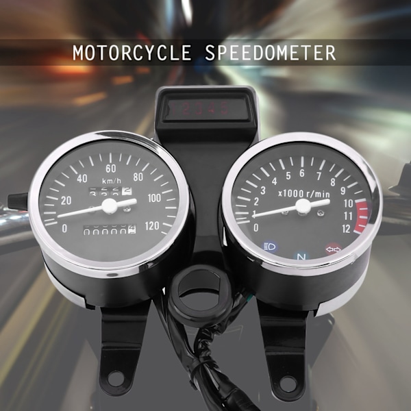 Motorcykel Modificeret Tilbehør Speedometer Odometer Tachometer til Suzuki GN125