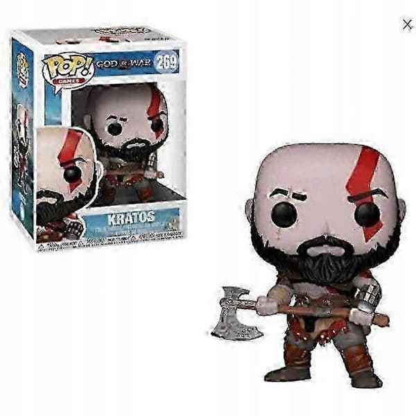Kratos God of War samlarfigur - detaljerad skulptur för spelfans