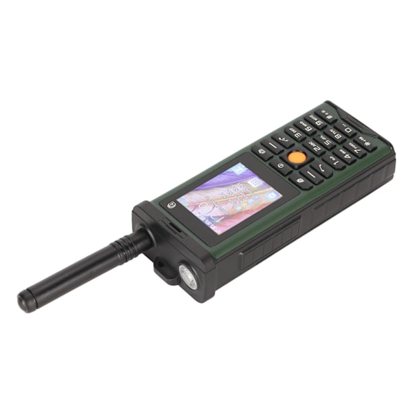 SG8800 Robust Telefon för Äldre 4 SIM-kort 4 Standby Senior Mobiltelefon Stor Knapp Tydligt Ljud 10000mAh Stöd Bluetooth Kamera Ficklampa Grön