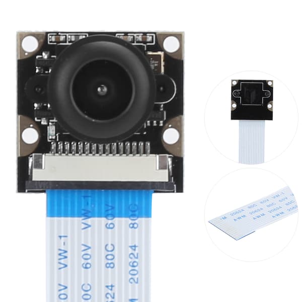 1080P 5MP Mini Yönäkö Kamera 130° Kalansilmä Raspberry Pi 4b 3b 2B Kameramoduulille