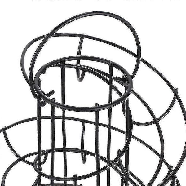 Bärbart kök kreativt spiraläggställ multifunktionellt förvaringsställ för ägglåda äggförvaring
