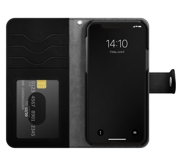 【03】iDeal of Sweden Magnet Wallet+ | iPhone 12 / 12 Pro Sort Svart black