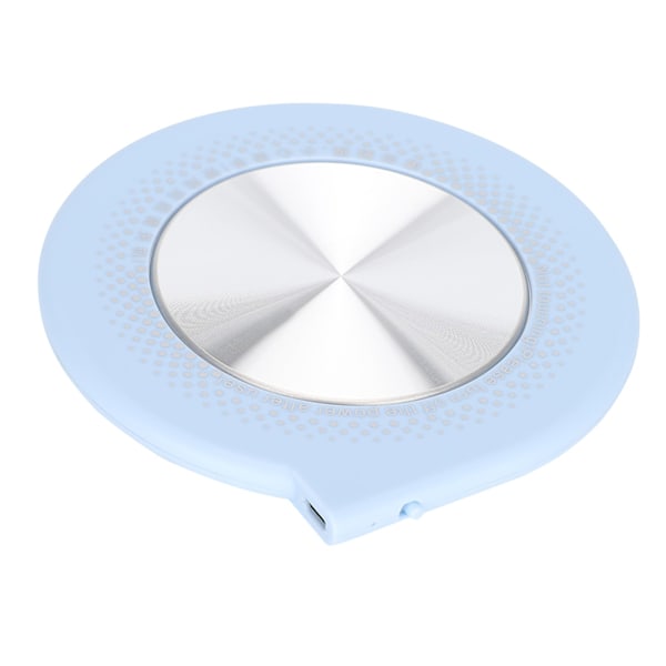 55℃ Multifunktionel USB Kop Krus Isolationsmåtte Skrivebordsisoleringspude Coaster (Blå)