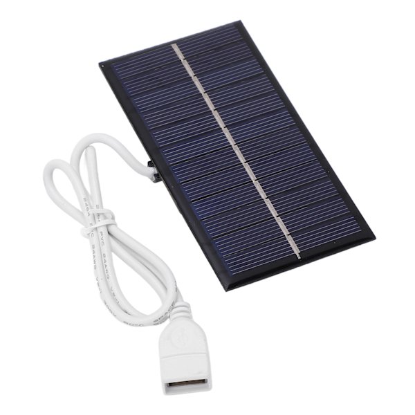 1W 6V Solcellepanel Bærbar DIY Solcellepanel Solcelle til mobiltelefon hjemmebelysning