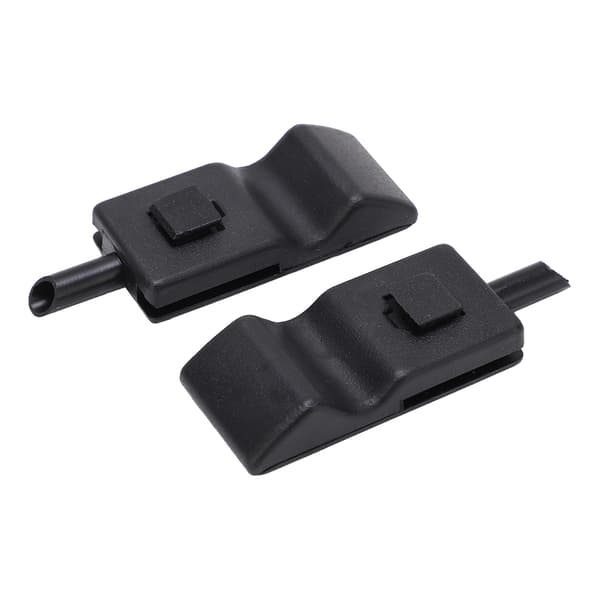 2 stk. Bildørlåseknop Tab 15214027 ABS Ebony Sort Udskiftning til Chevrolet Avalanche 2007-2013