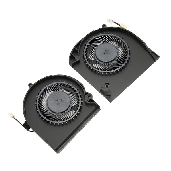 Udskiftningsblæser til bærbar CPU GPU-køling til Dell Alienware 15 R3 15 R4 P69F 4-benet strømstik Reducerer belastning CPU GPU-blæser